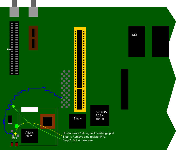 howto rewire BA signal